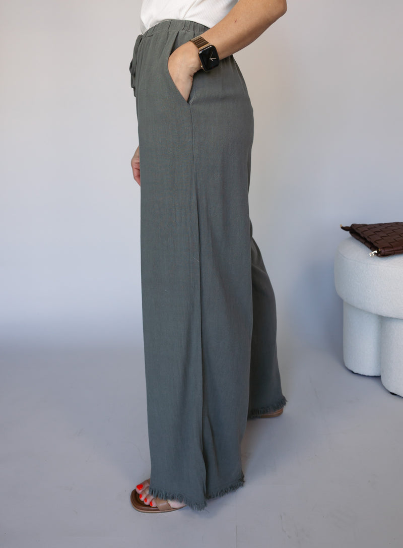 Elliot Linen Pants - Final Sale