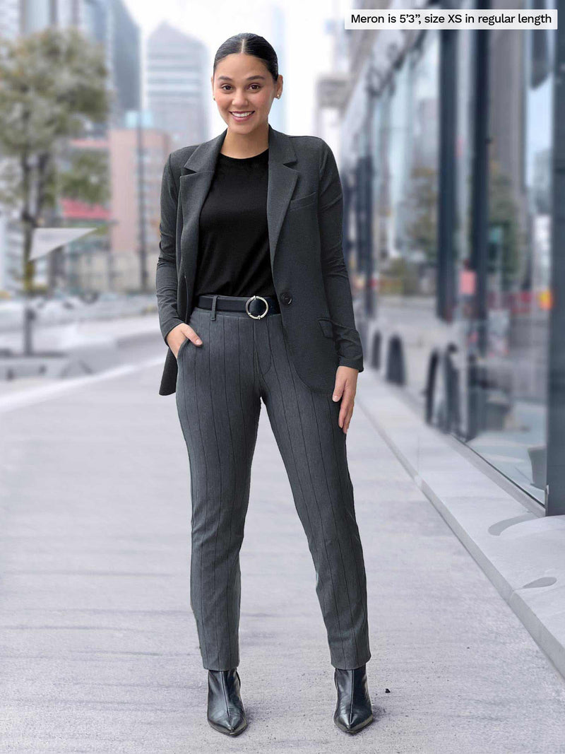 Asia mid-rise slim pant - FALL COLOURS