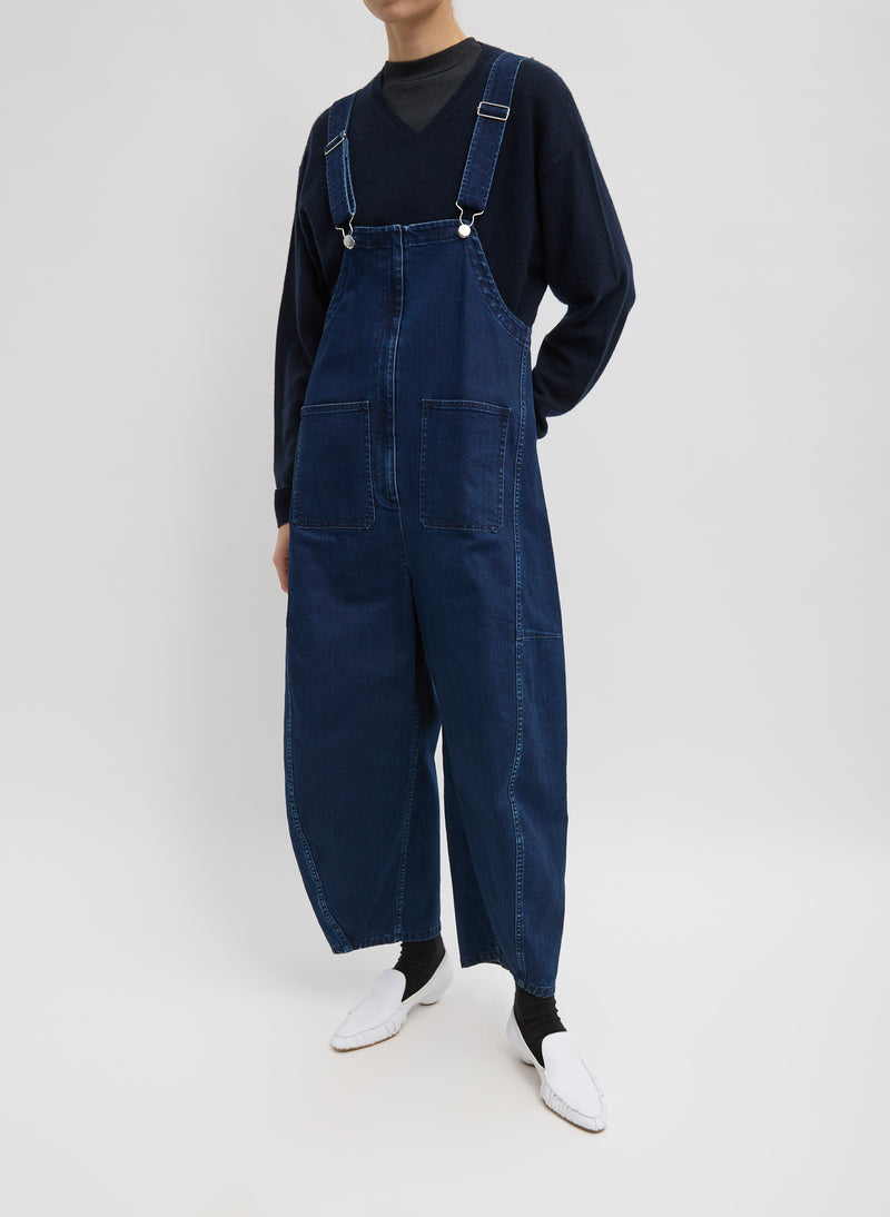 Classic Indigo Denim Jumpsuit