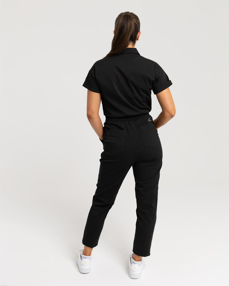 Go-To Loose Fit Jumpsuit Black