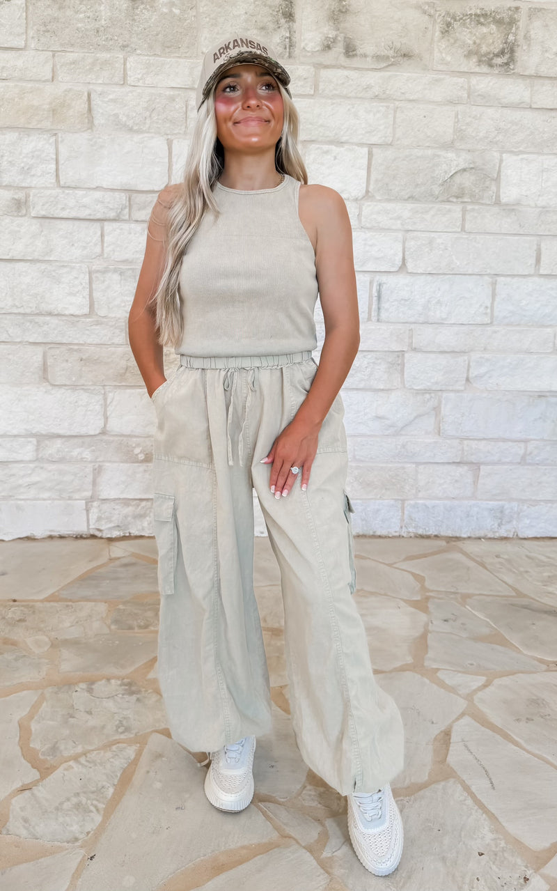 Jordi Cargo Jumpsuit (FINAL SALE)