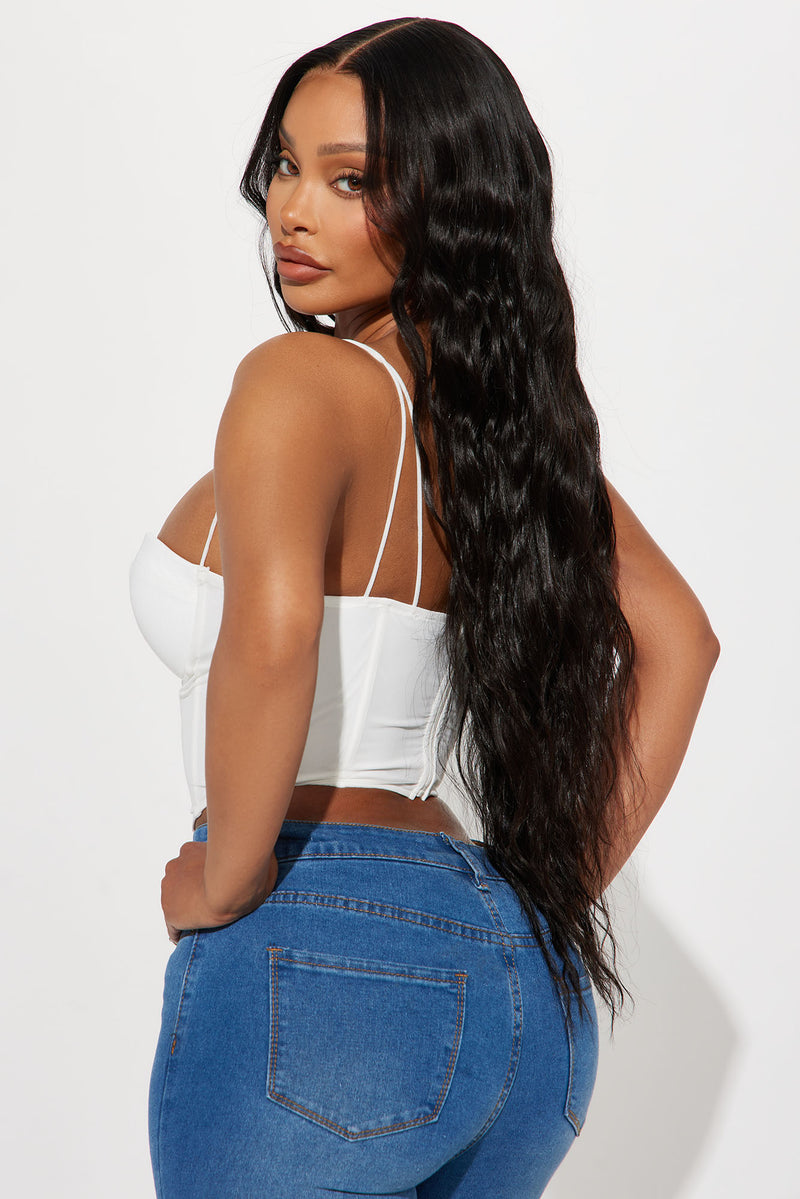 Sara Corset Top - White