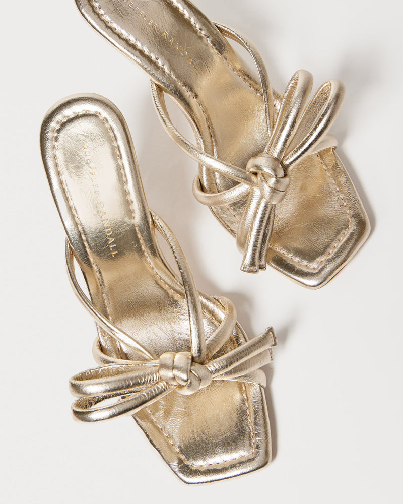 Margi Champagne Bow Heel