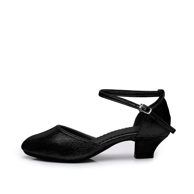 Women's Leatherette 3.5cm/5.5cm Heels Rubber Sole Swing Dance Shoes Ballroom Dance Shoes Modern Shoes
