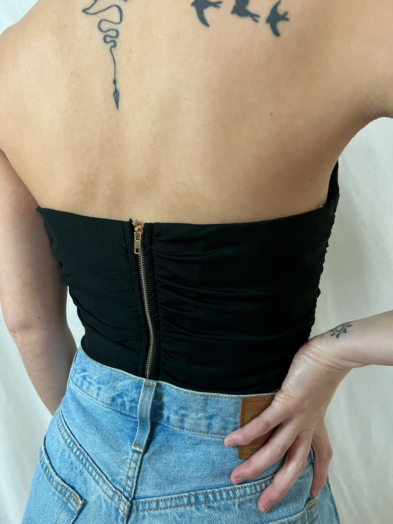 Corset Top- Black