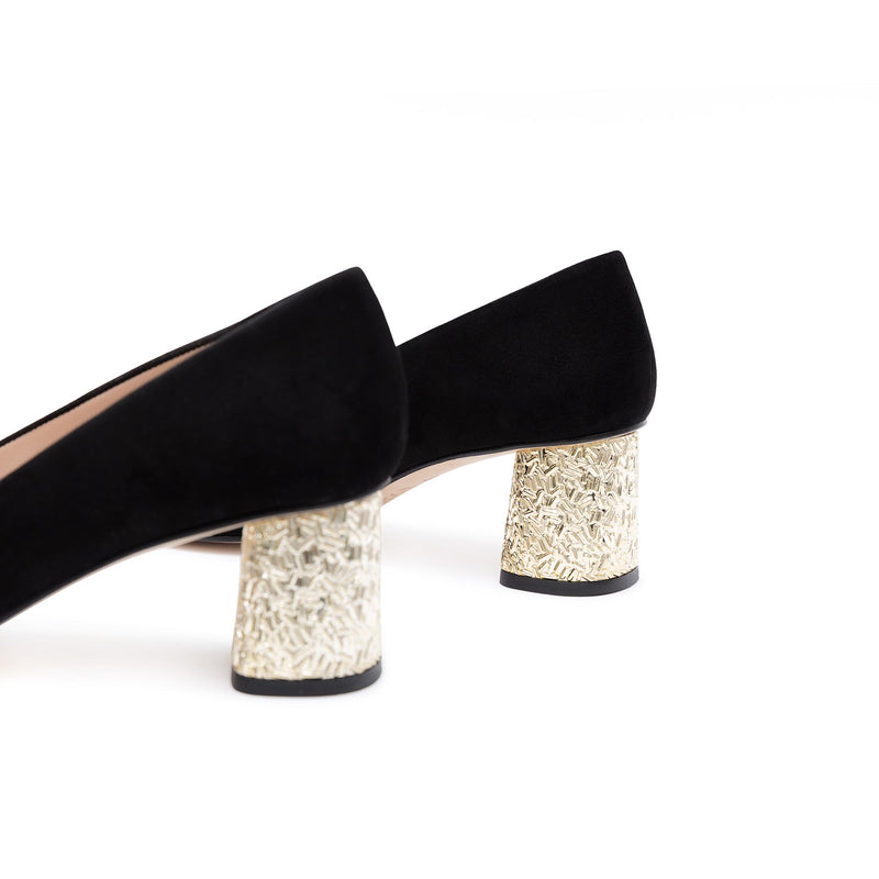 OCTAVIA BLACK SUEDE