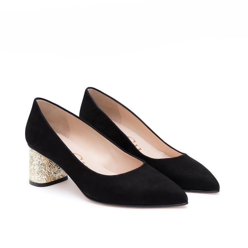 OCTAVIA BLACK SUEDE