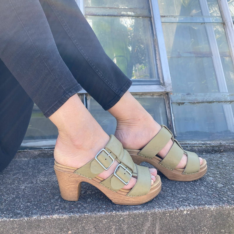 Amelie Clog Green