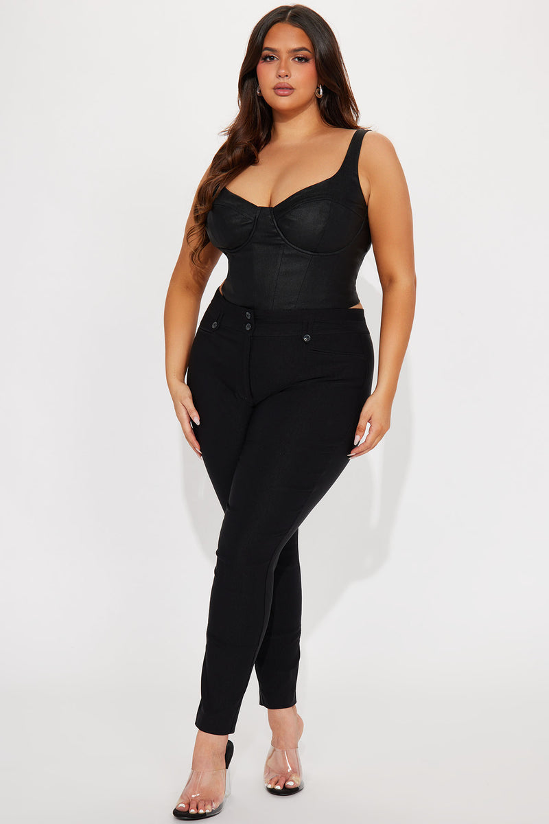 Do You Boo Corset - Black