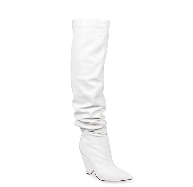 Women's Chunky High Heel Boot