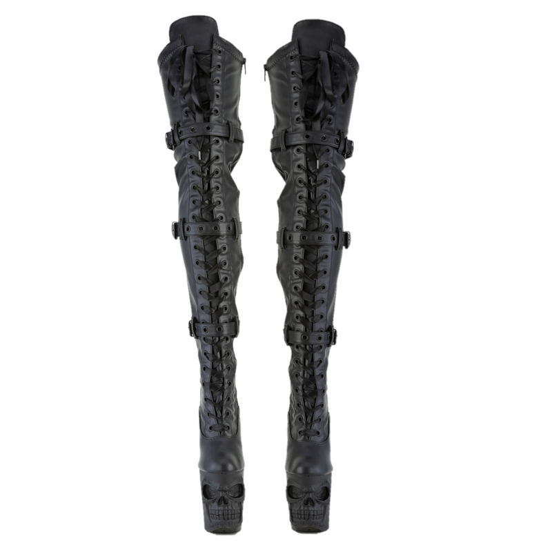 Rapture Black Matte Skull & Bones 8