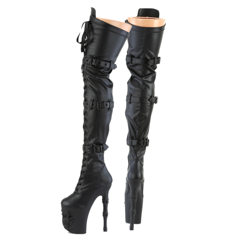 Rapture Black Matte Skull & Bones 8