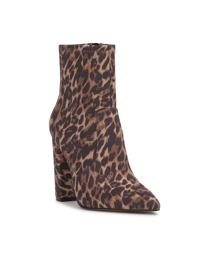 Narelle Pointed Toe Bootie in Natural