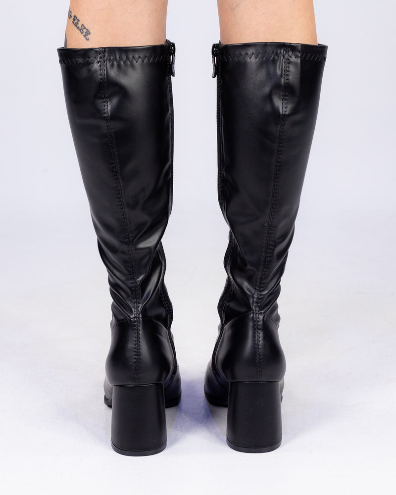 Black Undeniable Women's Go-Go Boots