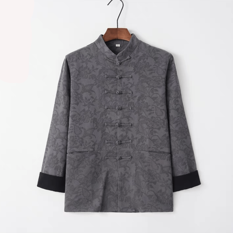 Plus size, Cotton and linen fabric, Chinese Tang Suit Jacket