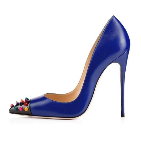 Glenn - Pointed Toe Drag Queen Stilettos - Plus Size