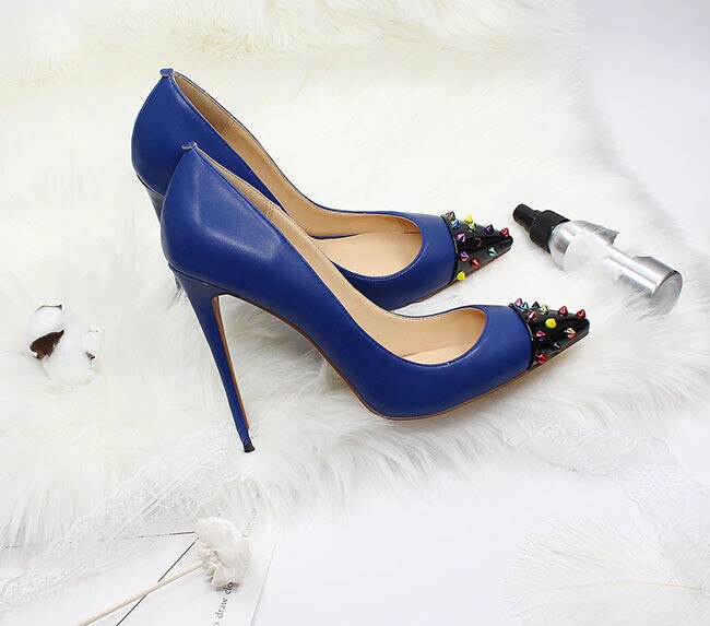 Glenn - Pointed Toe Drag Queen Stilettos - Plus Size