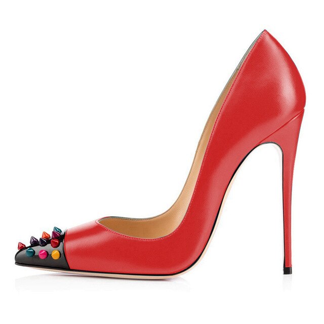 Glenn - Pointed Toe Drag Queen Stilettos - Plus Size