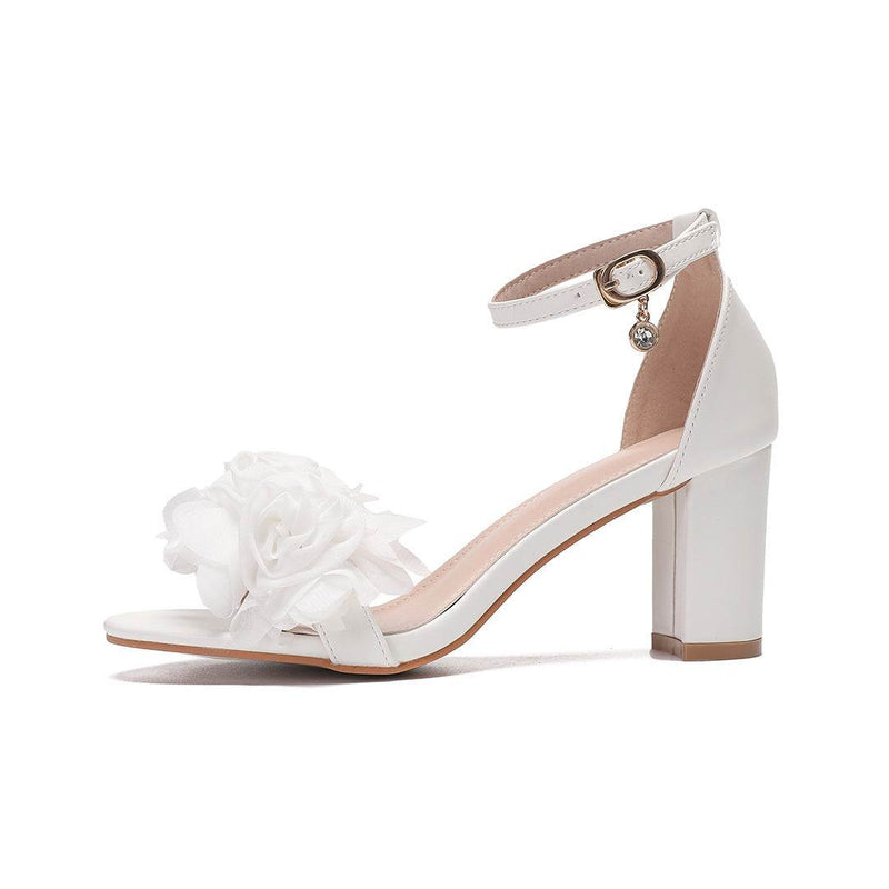 Women's Plus Size Chunky Heel Sandals - Stylish & Comfortable for All-Day Wear