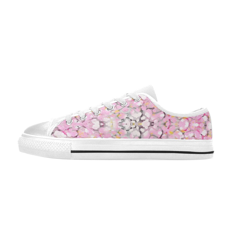 Baby Pink Leopard Plus Low Rise Women's Shoes up to size 12