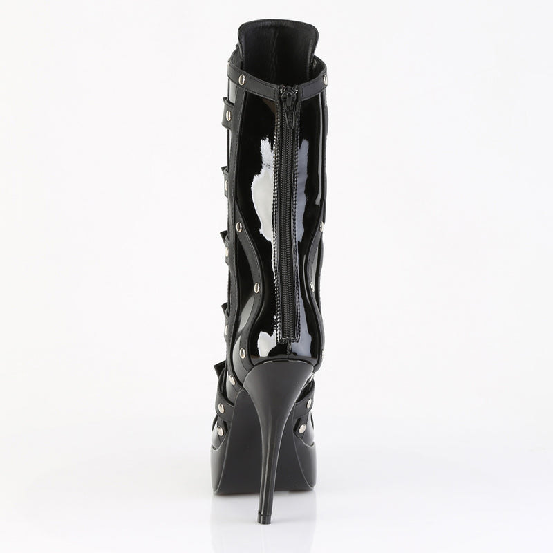 Indulge-1038 Ankle Corset Boots