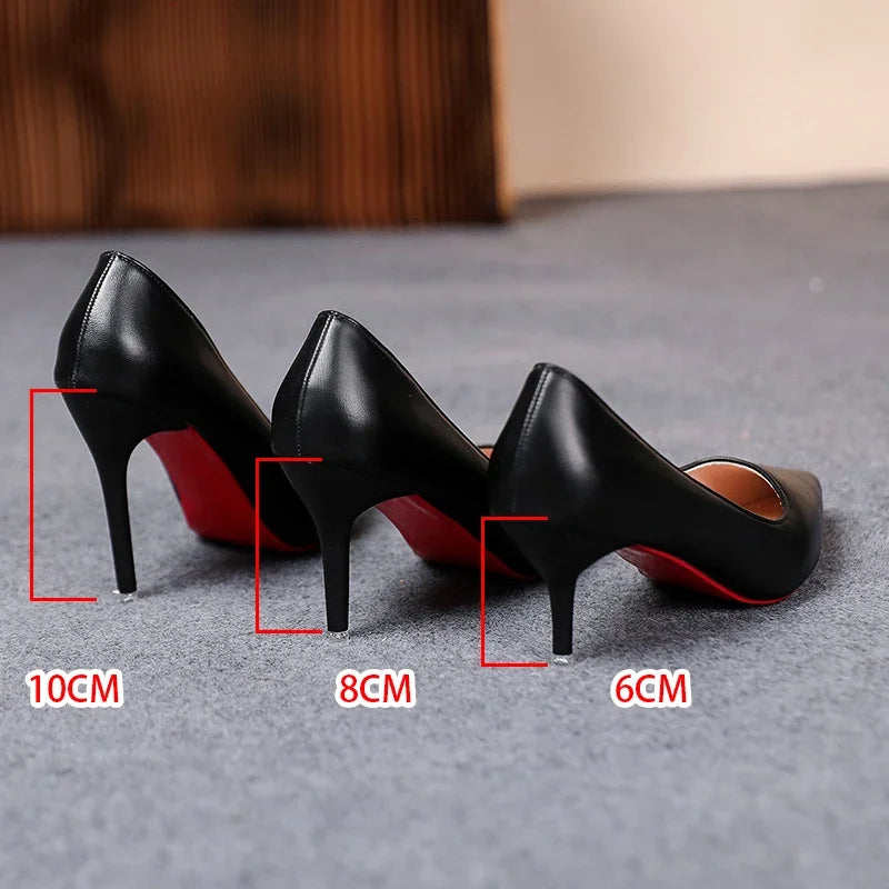 Classic Black Stiletto Heels – Timeless Elegance for Every Occasion
