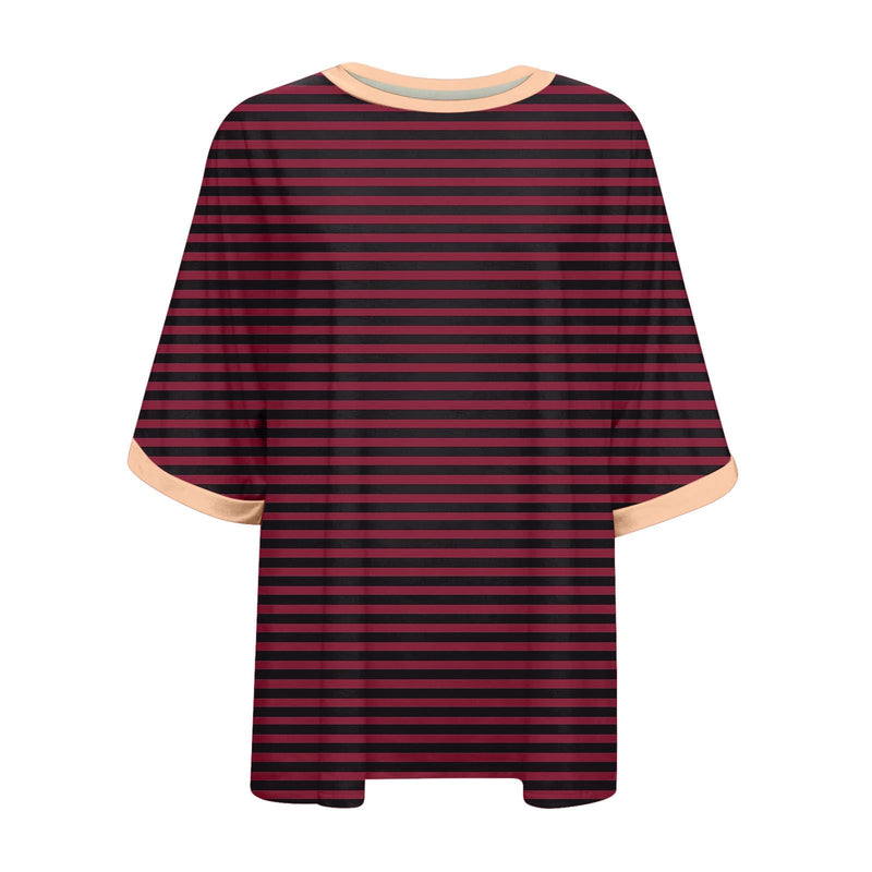 Generic Plus Size Blouses for Women 4x-5x Clearance Large Short Sleeve Work Tops for Women White Tshirt Women Plain Tees for Women Summer Workout Clothes for Women, A3_red
