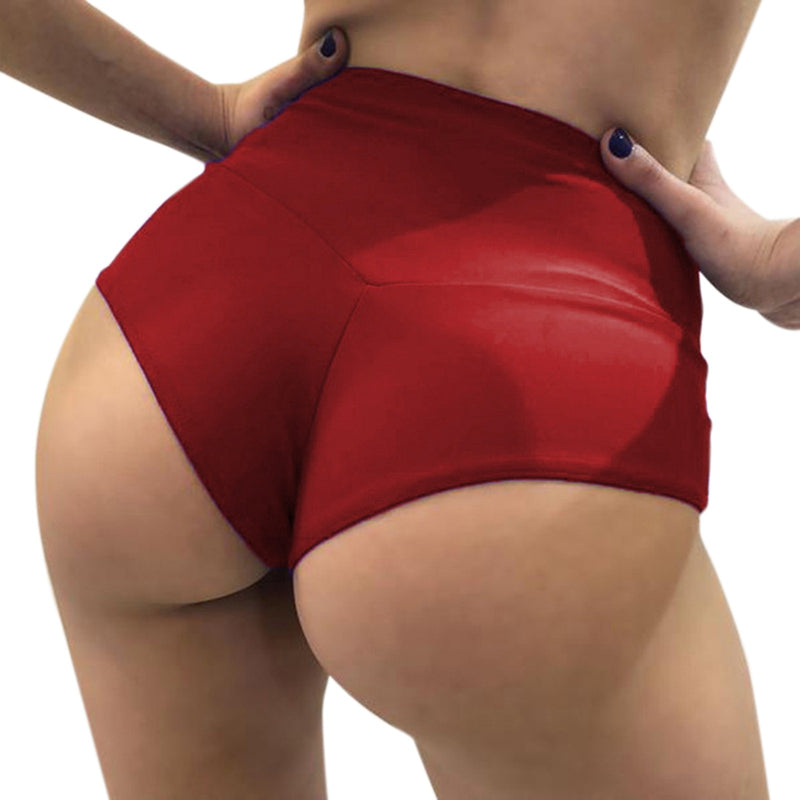 Women Workout Fitness Pole Dance Shorts Seamless High Waist Female Clothes Push Up Short Elasticity Breathable Plus Size Panties