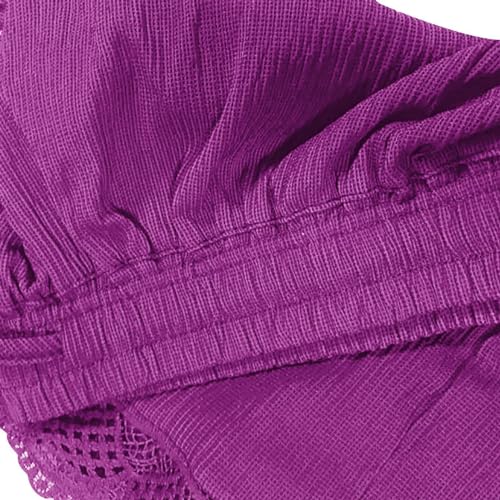ABOUTYES Women Cloth Sale, Summer Shorts for Women 2024 Trendy Causal Loose Pleated High Waisted Shorts Beach Lace Lounge Short Pants Plus Size