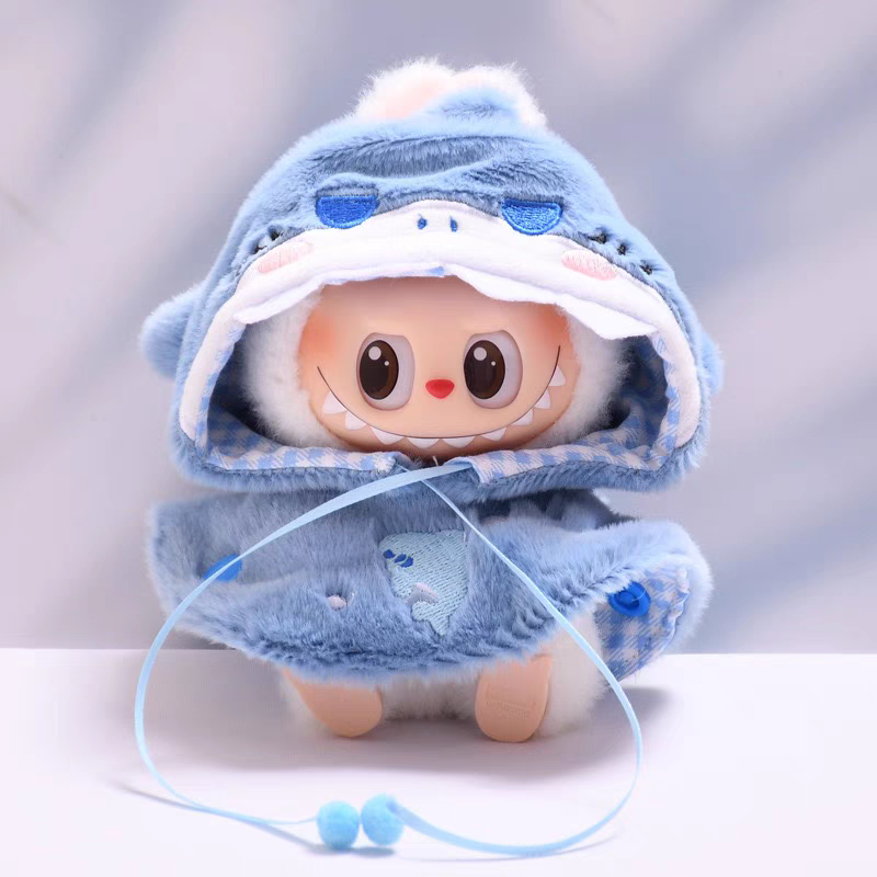 Doll Cloth Sunny Zoo Hooded Puffcape - 015