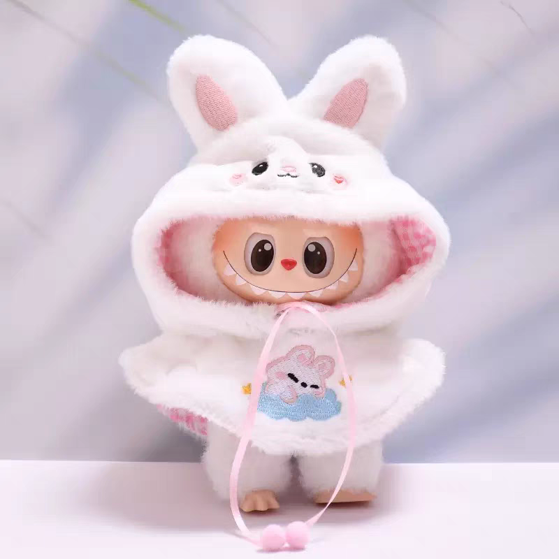 Doll Cloth Sunny Zoo Hooded Puffcape - 015