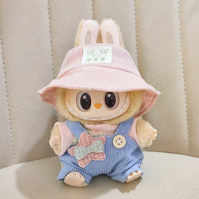 Doll Cloth Springtime Macaron Overalls Set - 032
