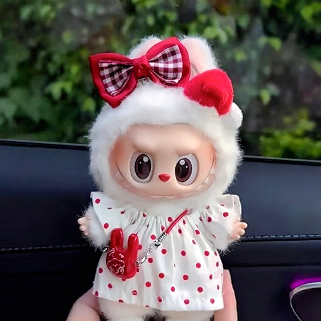 Doll Cloth Grace & Glee Ensemble For Labubu - 078