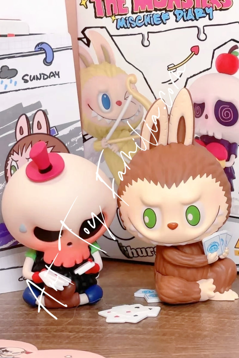 The Monsters Labubu Mischief Diary Series - 顽皮日记系列
