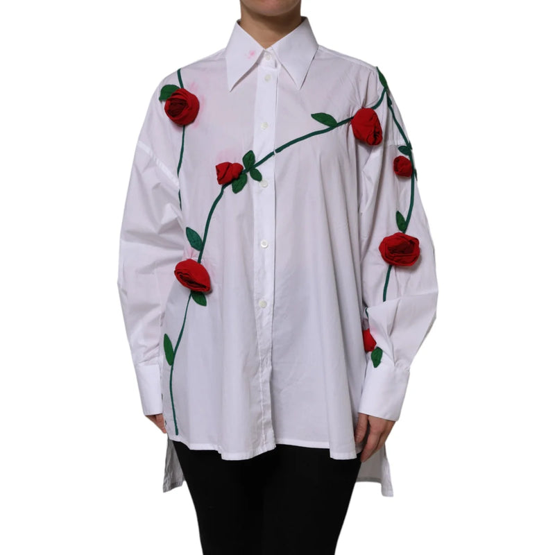 Dolce Gabbana Long Sleeves Embellished Top