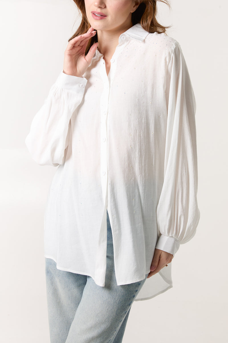 Embellished Classic Shirt