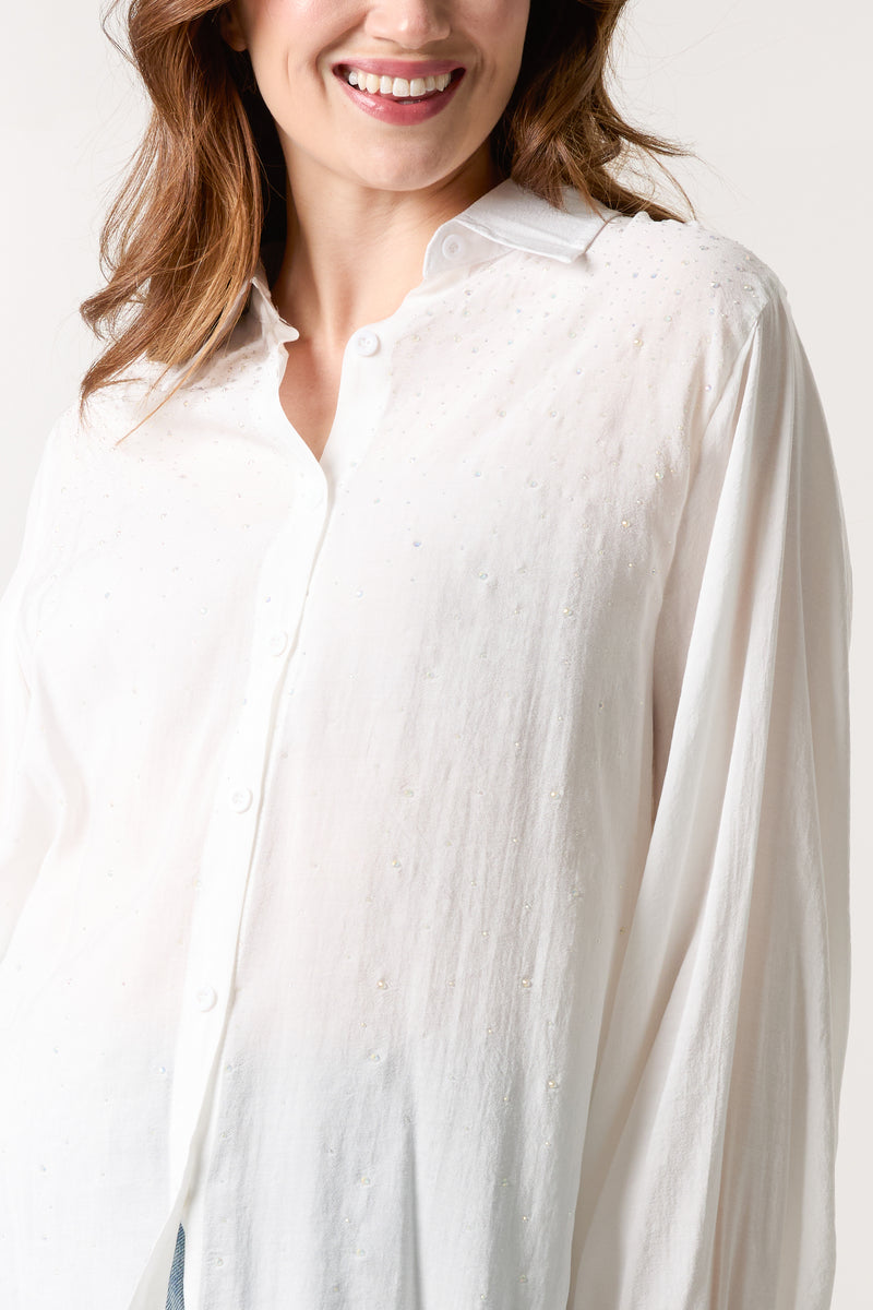 Embellished Classic Shirt