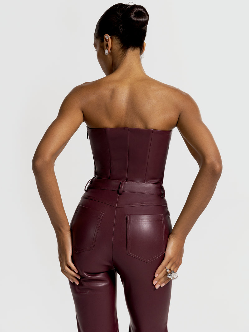 Killa bandeau in Plum