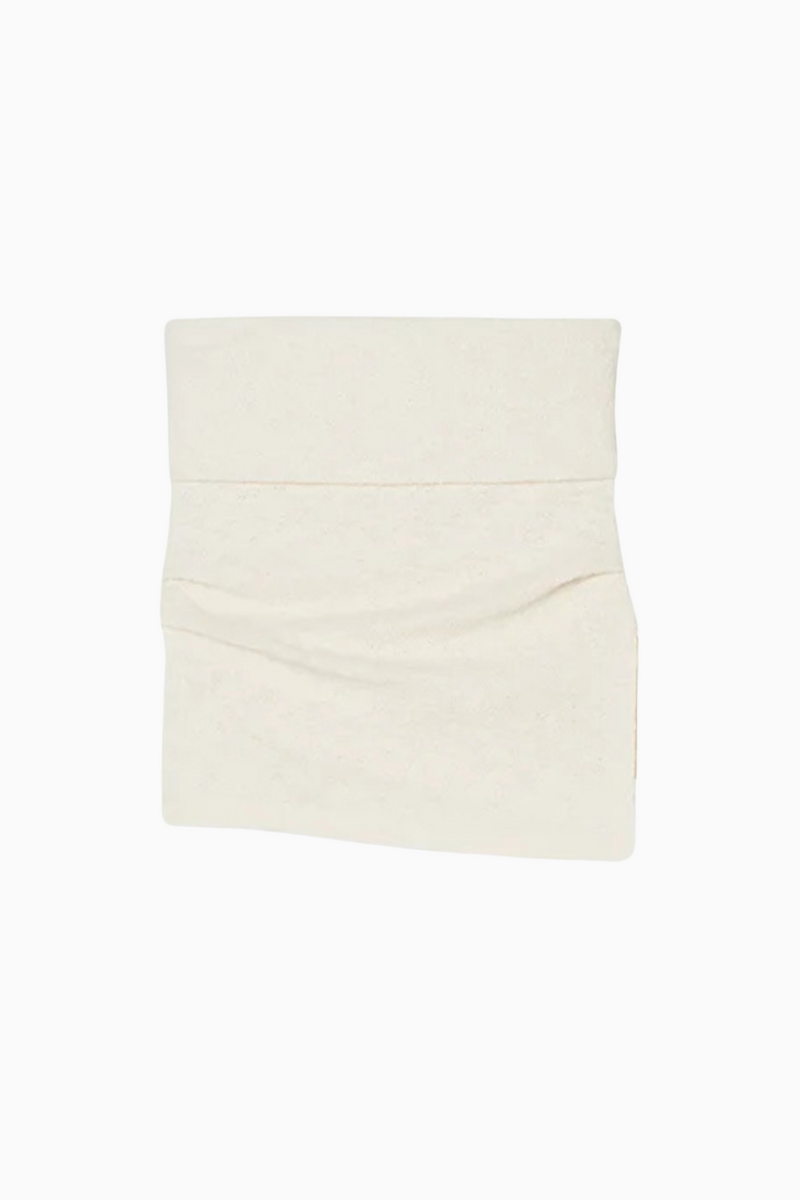 Boucle Jersey Bandeau Top - Dune