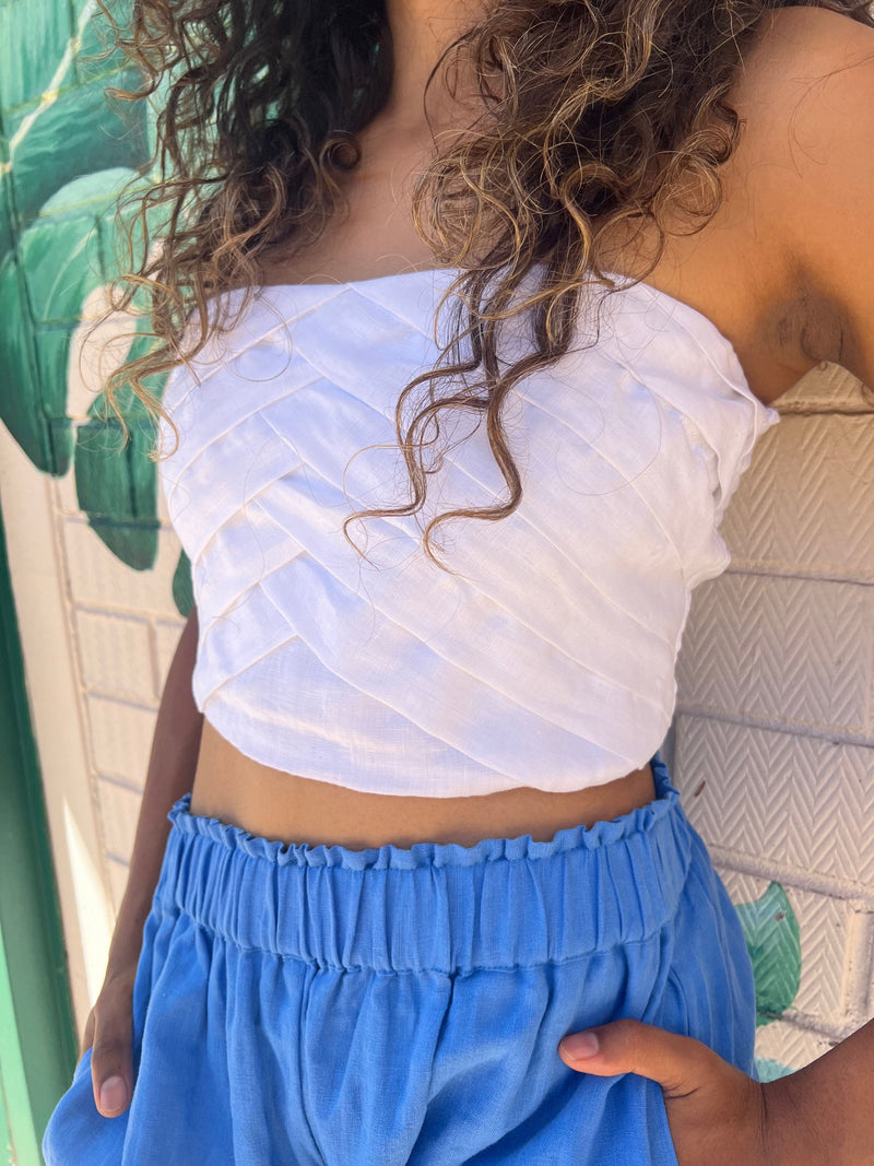 Mimi Linen Bandeau