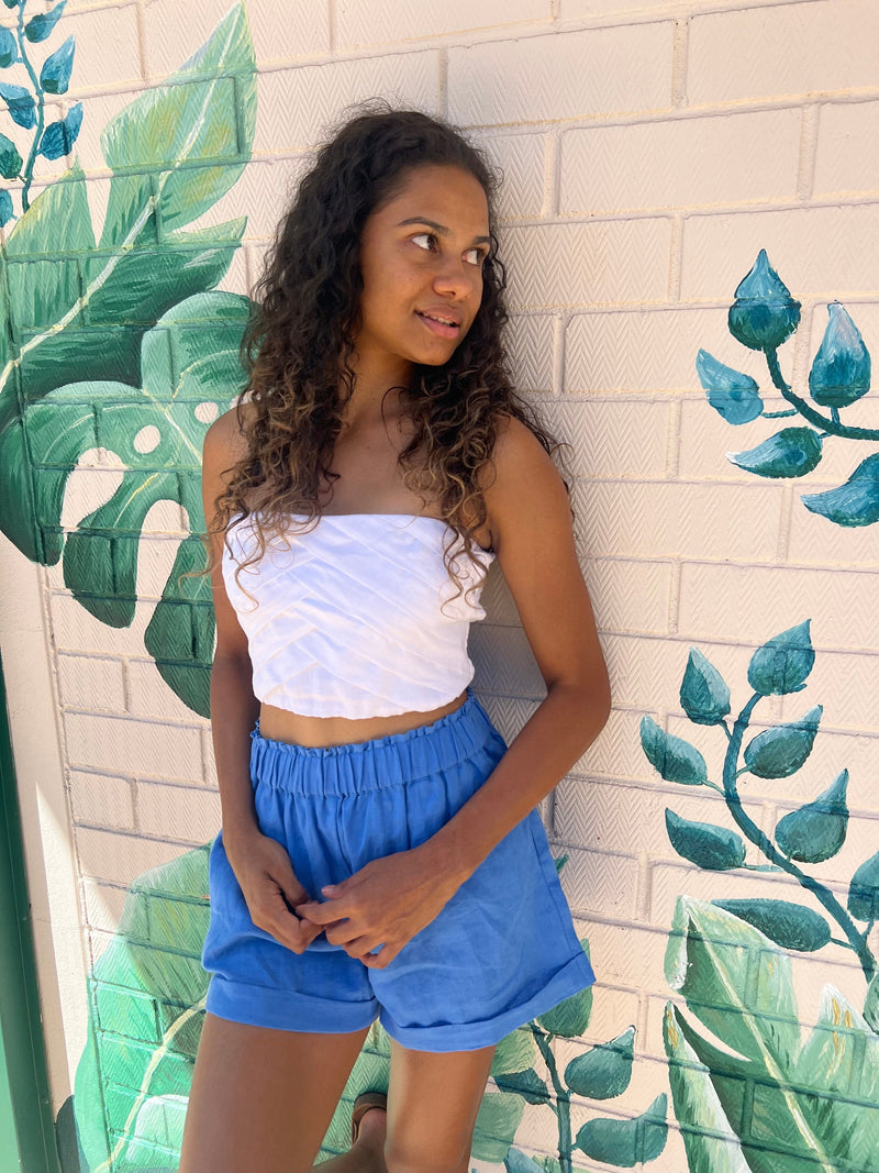 Mimi Linen Bandeau