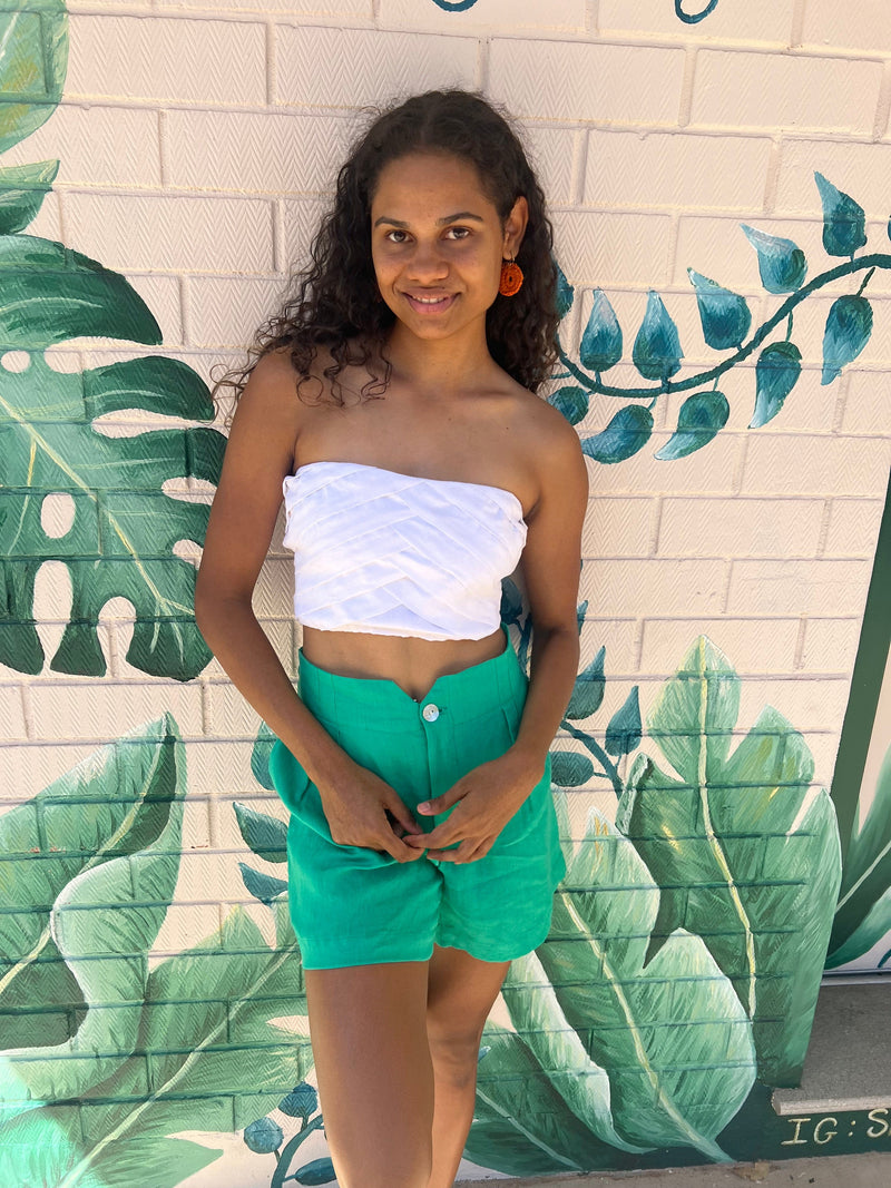 Mimi Linen Bandeau