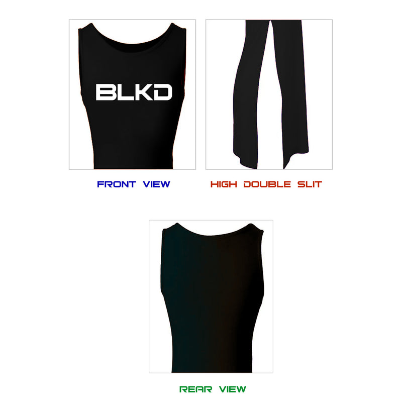 BLKD High Neck Bodycon