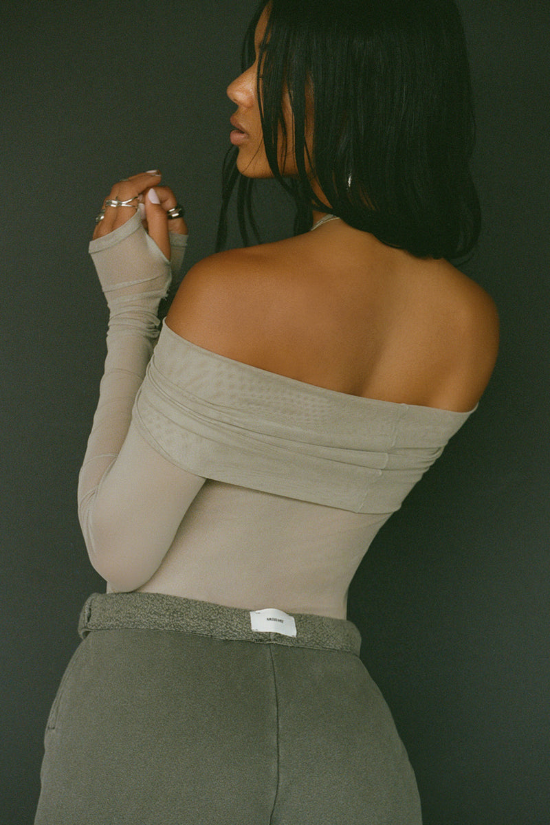 Off The Shoulder Long Sleeve
