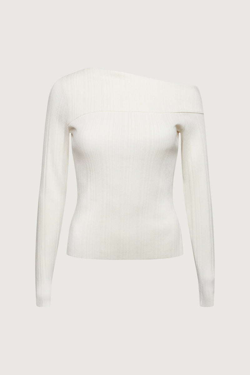 OFF THE SHOULDER LONG SLEEVE TOP