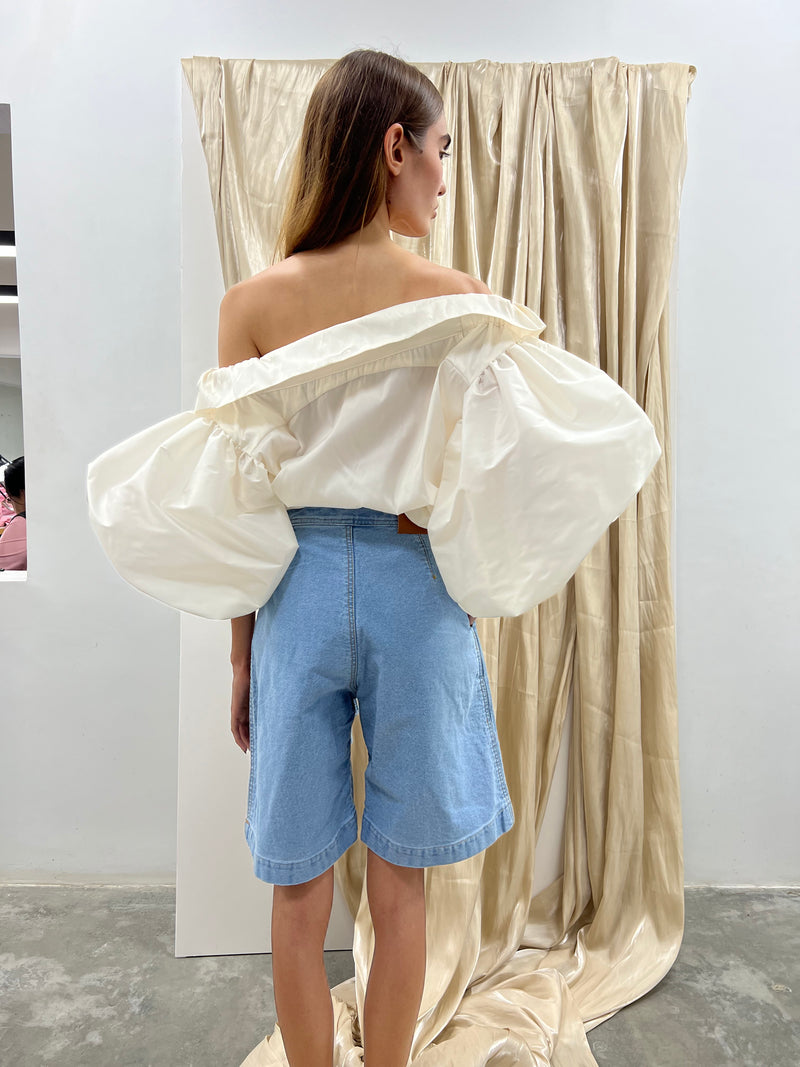 Agua Blouse Off-Shoulders