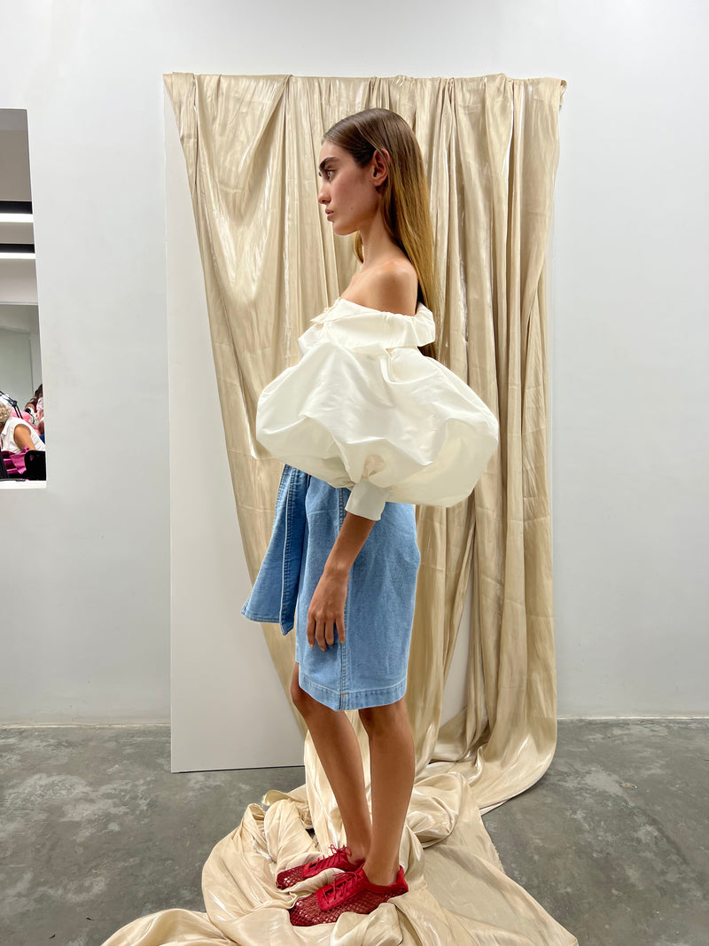 Agua Blouse Off-Shoulders
