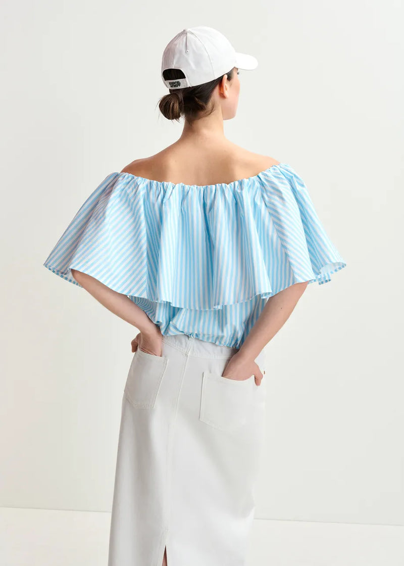 ESSENTIEL ANTWERP OFF THE SHOULDER TOP
