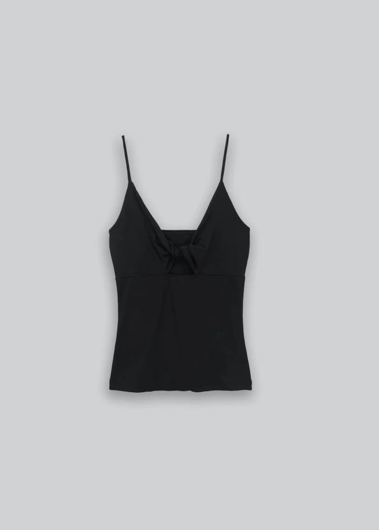 Esthé - Twisted Cut-Out Top - Black