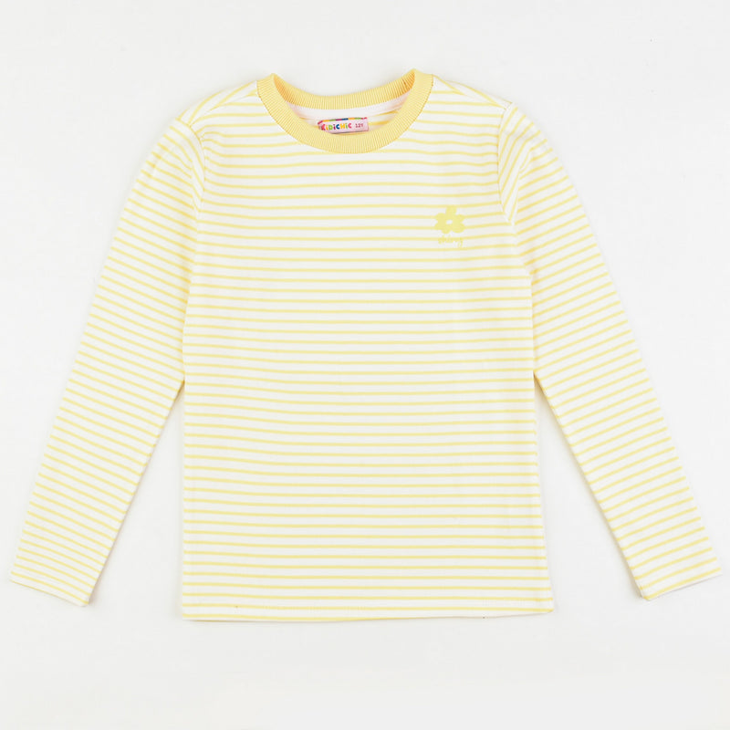 Girls L.S Striped T-Shirt